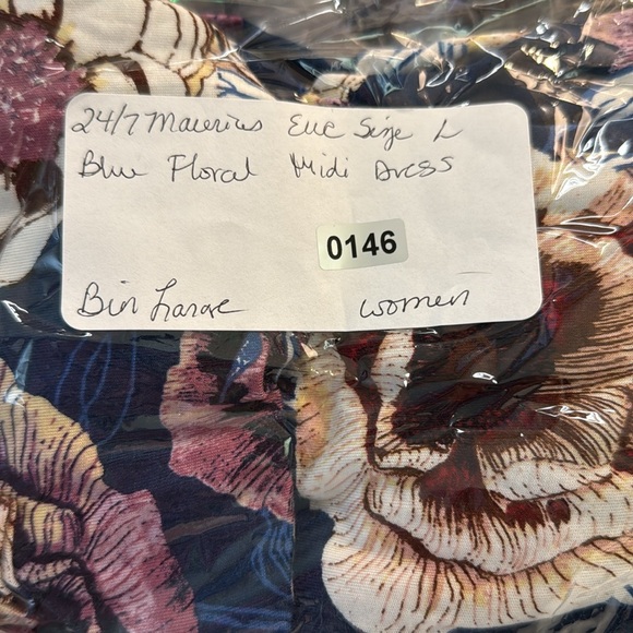 Maurices Early Fall Floral Twist Knot Sleeveless Midi Dress SKU0146 - Picture 10 of 10